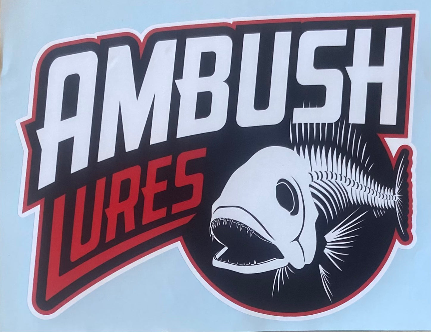 Boat Sticker- Ambush Lures